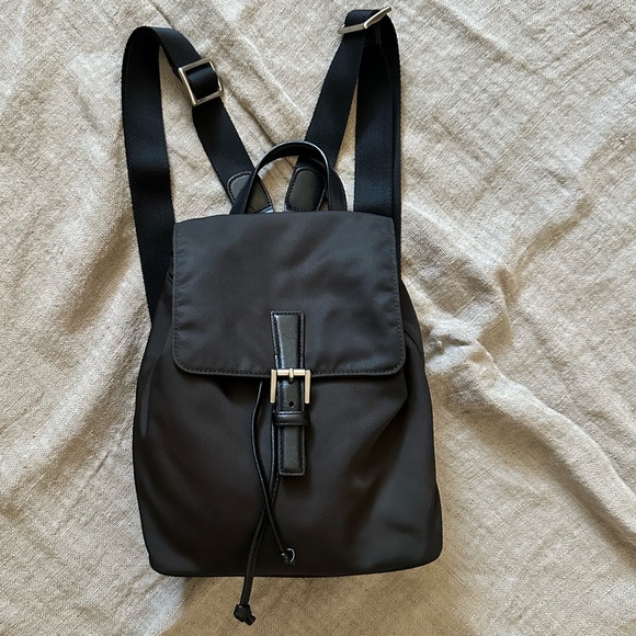 Coach Handbags - Authentic Vintage Coach Nylon Black Backpack #E3J-7441